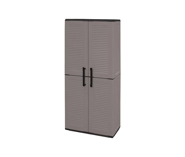 Armario exterior en PVC Gris