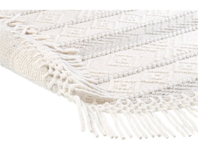 Beliani Alfombra de pelo corto BALTALAR Beige