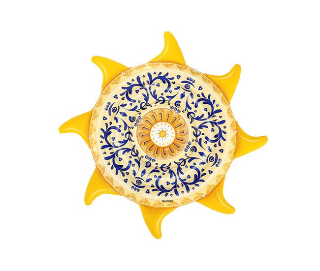 Isla Hinchable Amarillo