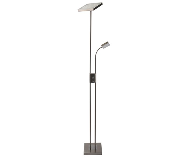 Lámpara de pie AIRI marca CONFORAMA 180cm Gris