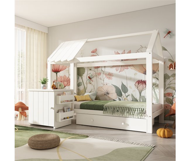 Camas infantiles 162x205 Blanco