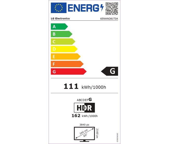 TV LG NANO81T3 4K Smart TV Negro