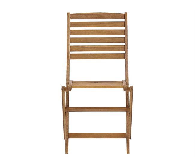 Beliani Conjunto de comedor TOLVE Marron