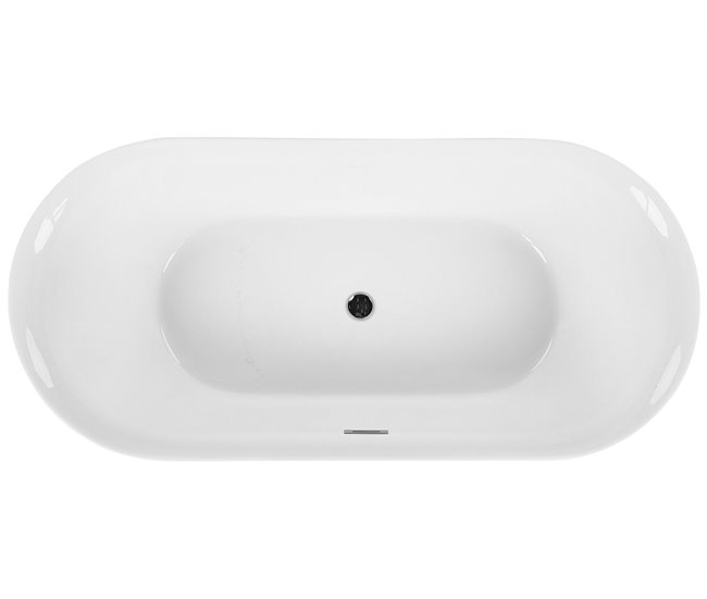 Beliani Bañera independiente CARRERA 75x160 Blanco