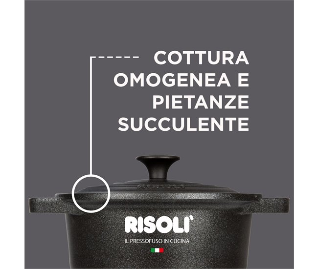 Cacerola Le Pignatte Negro