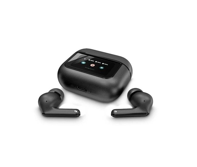 Auriculares in Ear Bluetooth Display ANC Graphite TW Multicolor