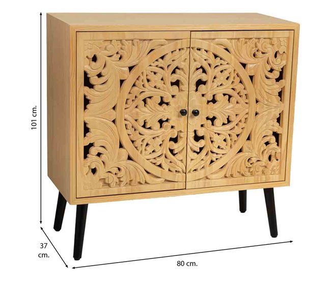 Armario de madera Marron