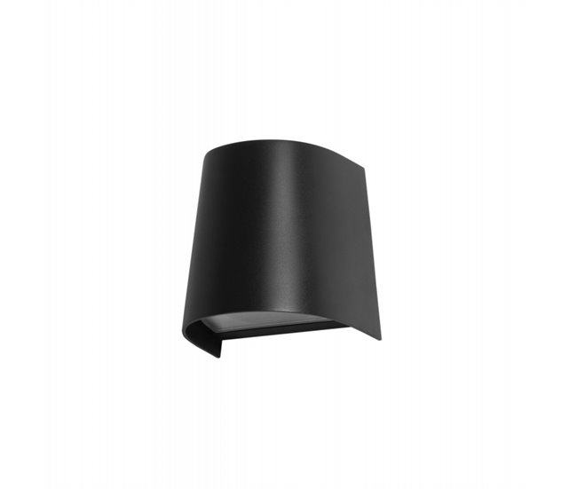FORLIGHT Prisma - Aplique de Pared Exterior GU10 Luz Hacia Abajo Negro