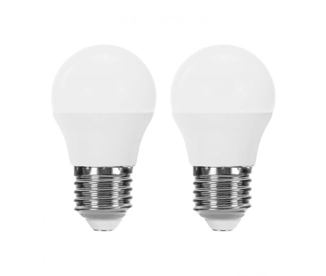 Pack 2 Bombillas LED Esférica 1Primer Leader Blanco