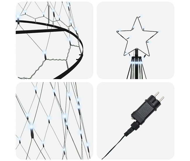 Árbol Navidad - Árbol navideño Blanco