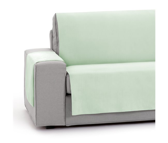 Protector Cubre Sofá Sillón Liso Royale 1 Plaza Verde