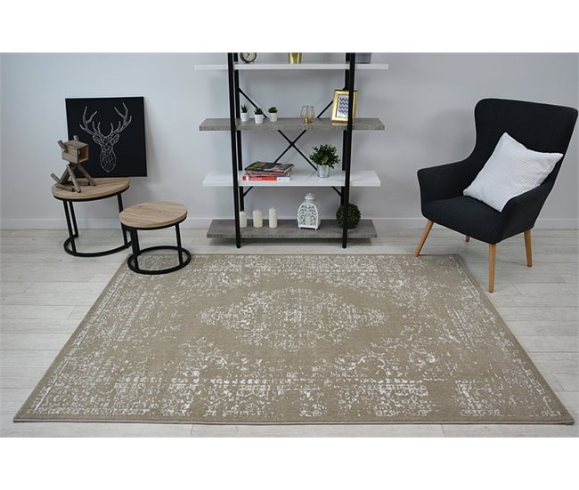 Alfombra SENSE MICRO 81261 VINTAGE 80x150 Beige
