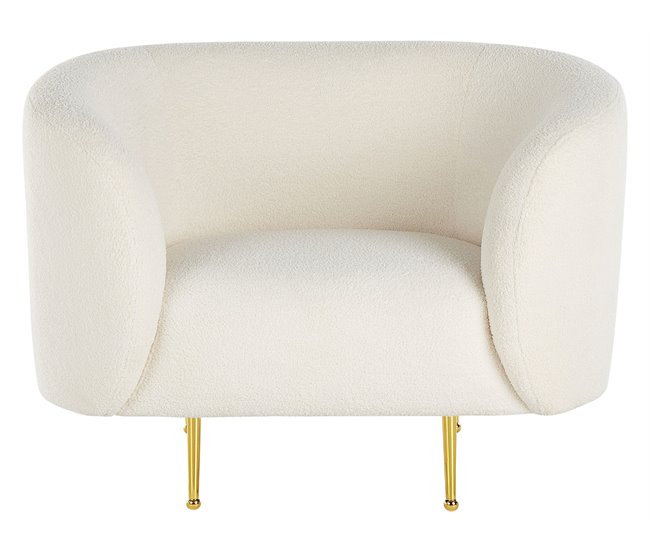 Beliani Conjunto de sofás LOEN Blanco
