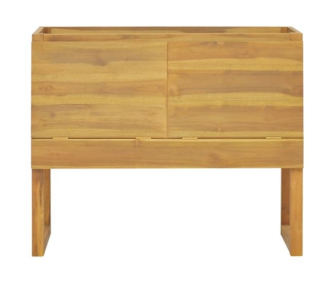 Armario De Baño 90 Madera