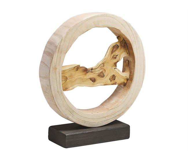 Beliani Figura decorativa OCAMPO Marron