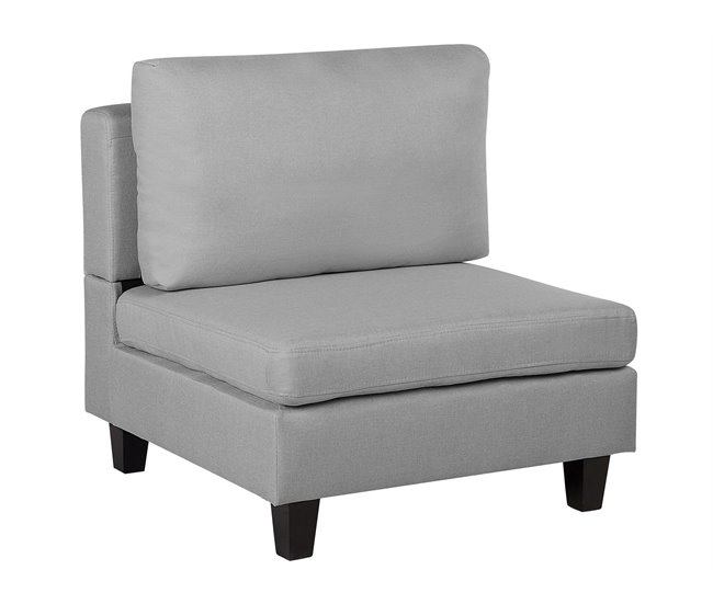 Sillón modular tapizado FEVIK Gris Claro