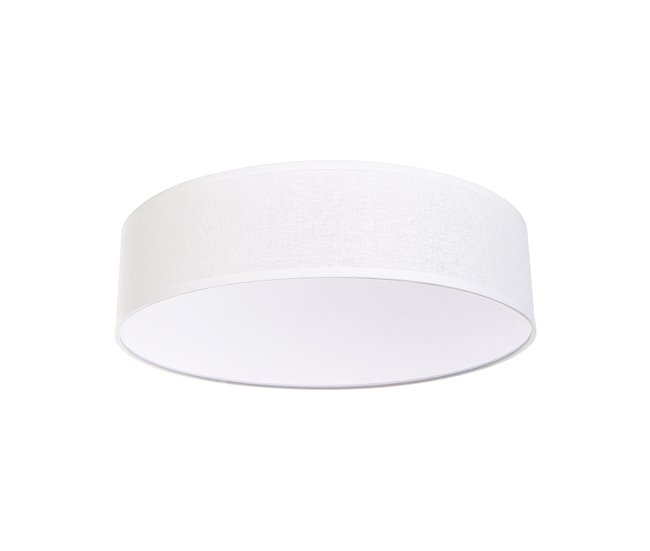 Beliani Lámpara de techo MAGNO Blanco