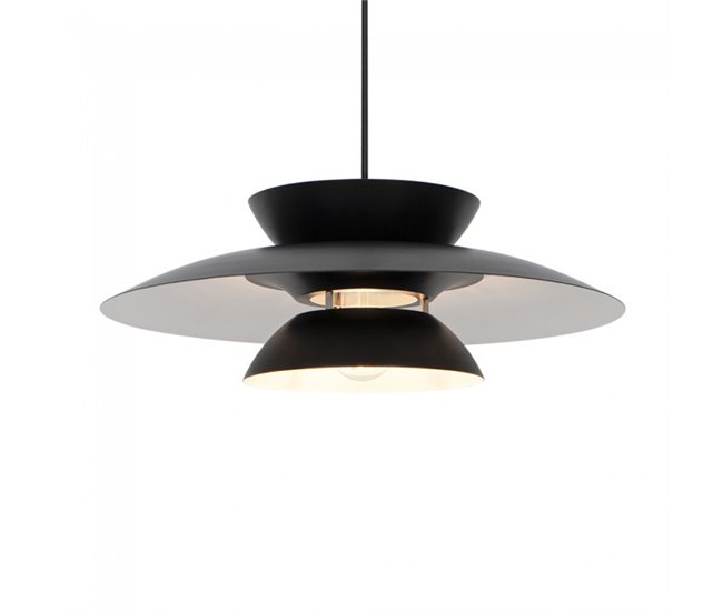 Lámpara de techo Carmen Metal Nórdico Negro