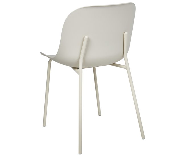 Beliani Silla de comedor BELOIT Beige