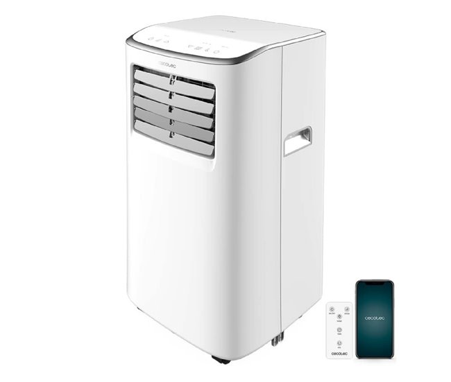 Aire acondicionado portátil ForceClima 7500 Soundless Connected Cecotec Blanco