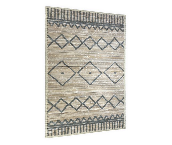 Acomoda Textil – Alfombra Bambú para Interior y Exterior. 80x150 Marron