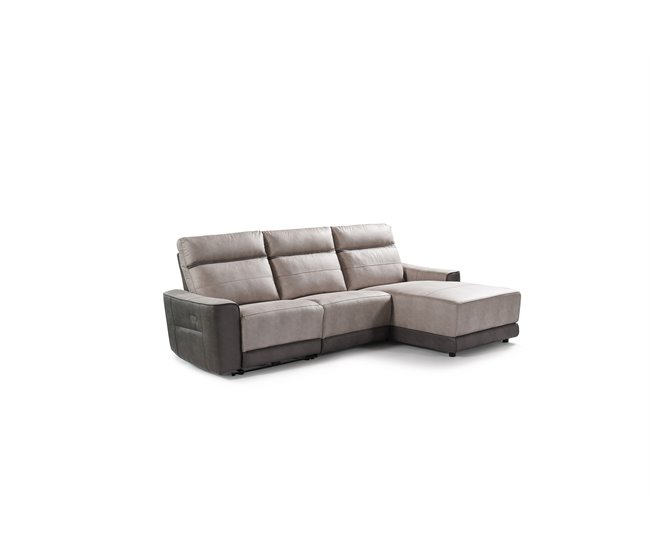Chaise longue relax eléctrico MOON Gris