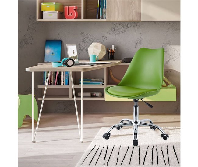 Silla de oficina de diseño moderno Verde