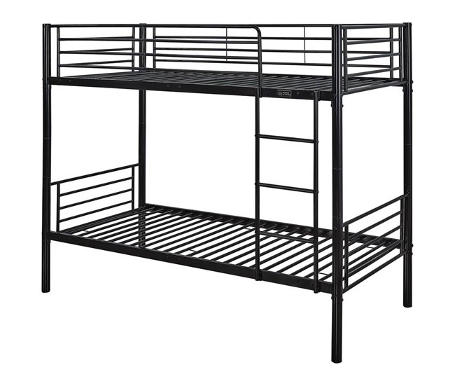 Litera «ADAM»  en Metal 97x200 Negro