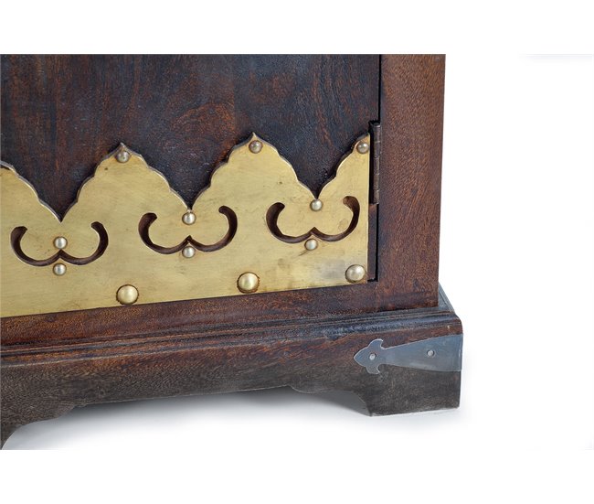 Armario madera y detalles en bronce .GINER Y COLOMER Marron