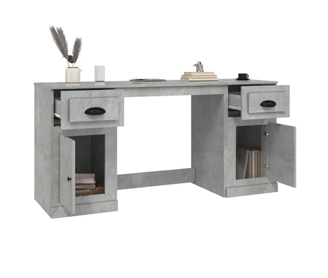 Escritorio - Mesa de Ordenador 154x50 Blanco