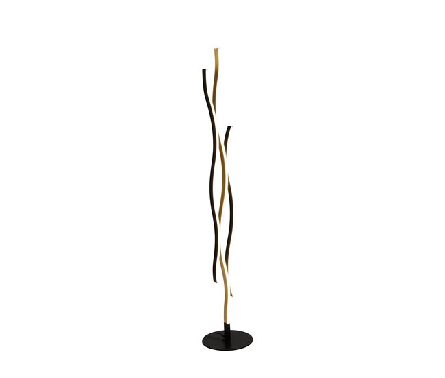 Lámpara de pie AKARI marca HANDEX 140cm Negro