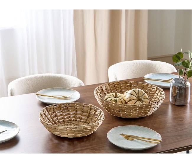 Beliani Cuenco decorativo DALAT Beige