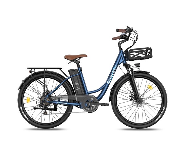 Bicicleta eléctrica FAFREES F26 Lasting - Motor 250W Azul