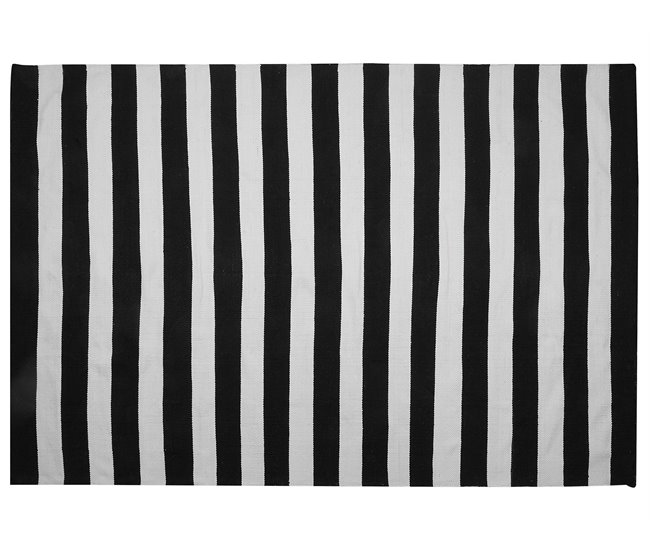 Beliani Alfombra de exterior TAVAS 160x230 Negro