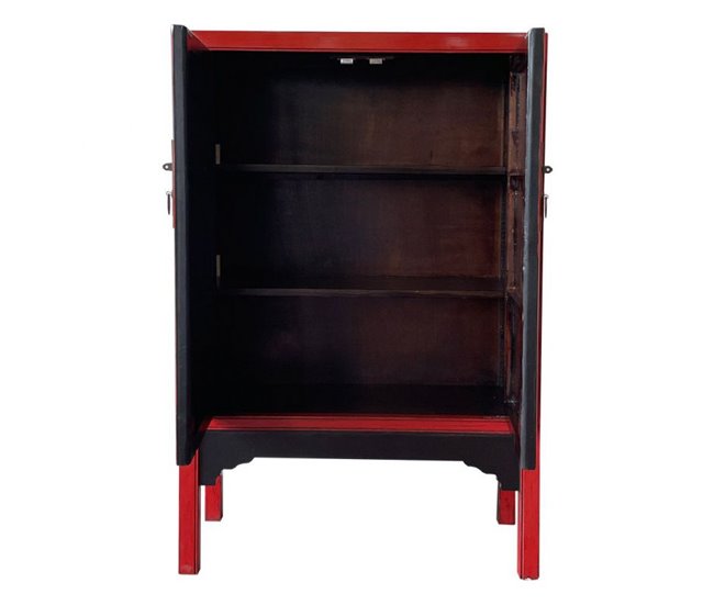 Armario de madera Rojo