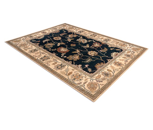 Alfombra de lana POLONIA Loare Marco 235x350 Azul