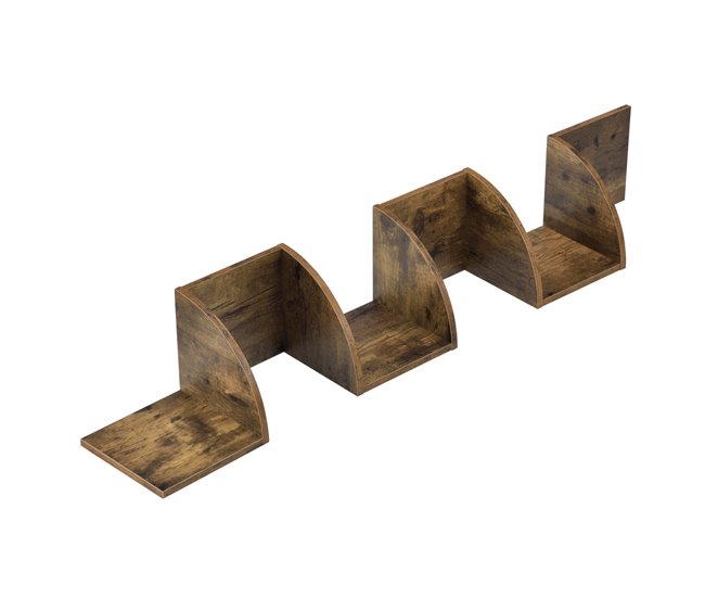 Estante esquinero zigzag mueble de almacaje 03_0005172 Nogal