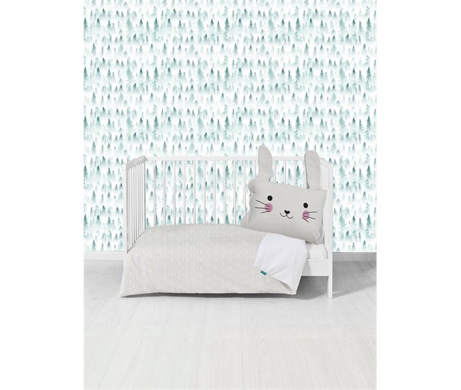 Juego de funda nórdica Infantil Gris Claro