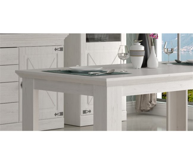 Mesa extensible PORTOFINO blanca Blanco