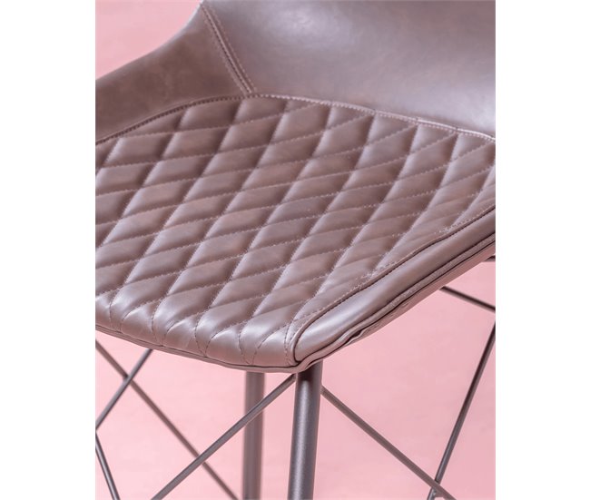 Pack de 2 sillas vintage - Jules Marron