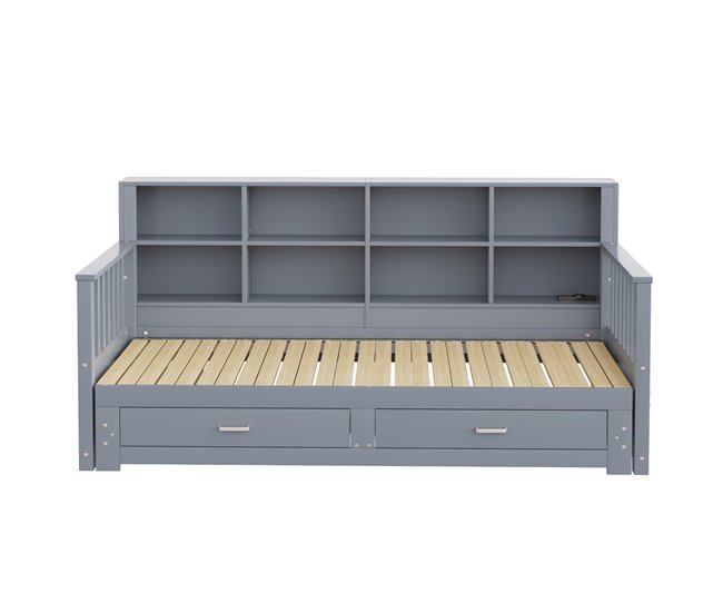 Camas nido 117x196 Gris