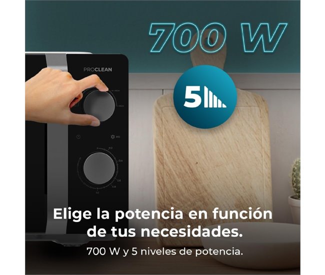 Cecotec Microondas inverter Proclean 2010 Inverter Negro
