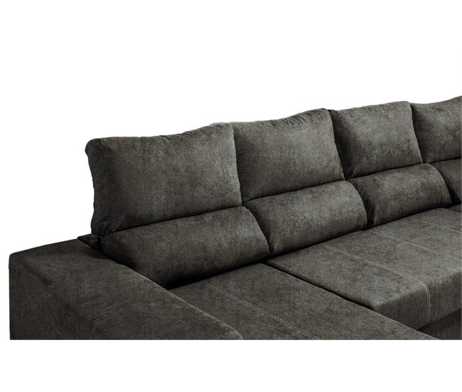 Mega Sofa Cama Chaise Longue Rinconera Italia Arena