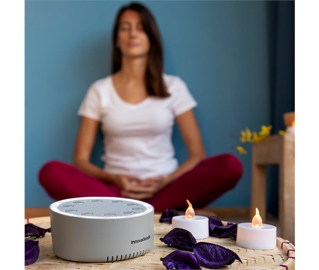 Máquina de Ruido para Dormir Gris