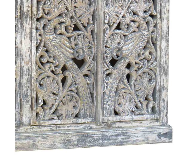 Aparador de madera acabado artesanal Blanco