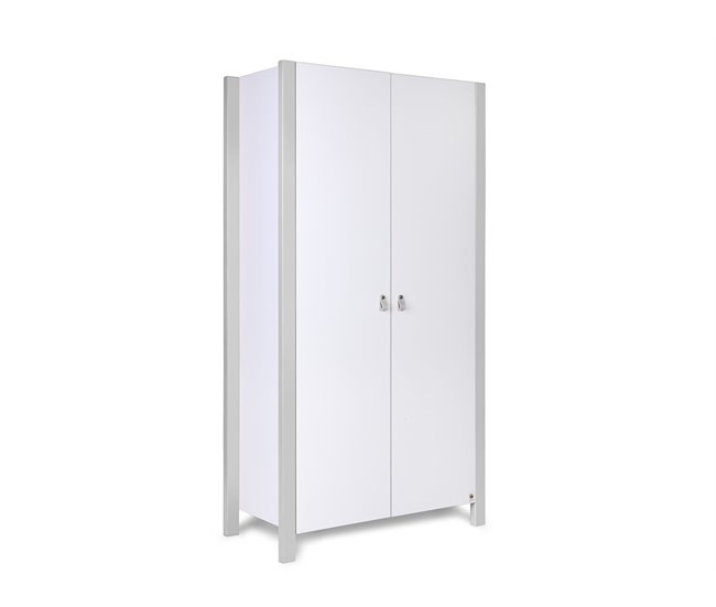 YappyÉtude armario de 2 puertas 95 Blanco