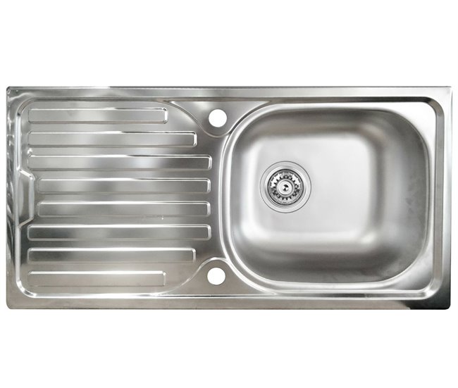 Cozinha completa com efeito madeira 255 Blanco