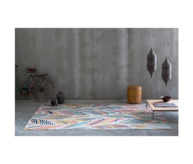 Alfombra decorativa NAF NAF AIKA 120x170 Multicolor