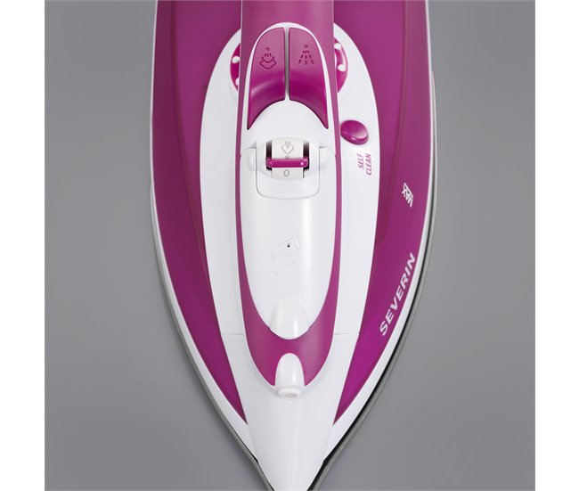 Plancha a vapor y seco Severin BA 3243 - 2400 W Morado