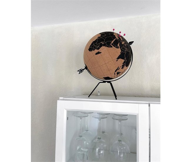 Beliani Globo BATTUTA Marron